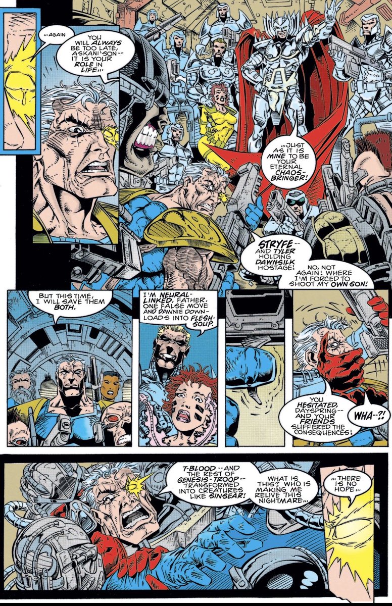 Daily_Cable's tweet photo. Cable in Cable #13
Art by Steve Skroce

#Cable #marvel #marvelcomics #art #comics #90scomics #90smarvel #90sxmen #comicart #xmen #xforce #mutants #90s #dailyCable #Cableaday #Stryfe #90sxforce #the90s #90spopculture https://t.co/wupgMy9vXK