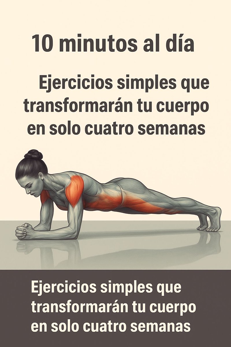 ModReflexion's tweet photo. 10 MINUTOS al día. Es TODO lo que NECESITAS.

Sin HORAS en el GIMNASIO. SIN aparatos SOFISTICADOS.

SOLO tu CUERPO, tu RESPIRACIÓN y CONSTANCIA.

ESTOS 7 EJERCICIOS pueden TRANSFORMAR tu CUERPO y REVITALIZAR tu MENTE en TAN solo 4 SEMANAS  🧵: https://t.co/rAflTrkCO6