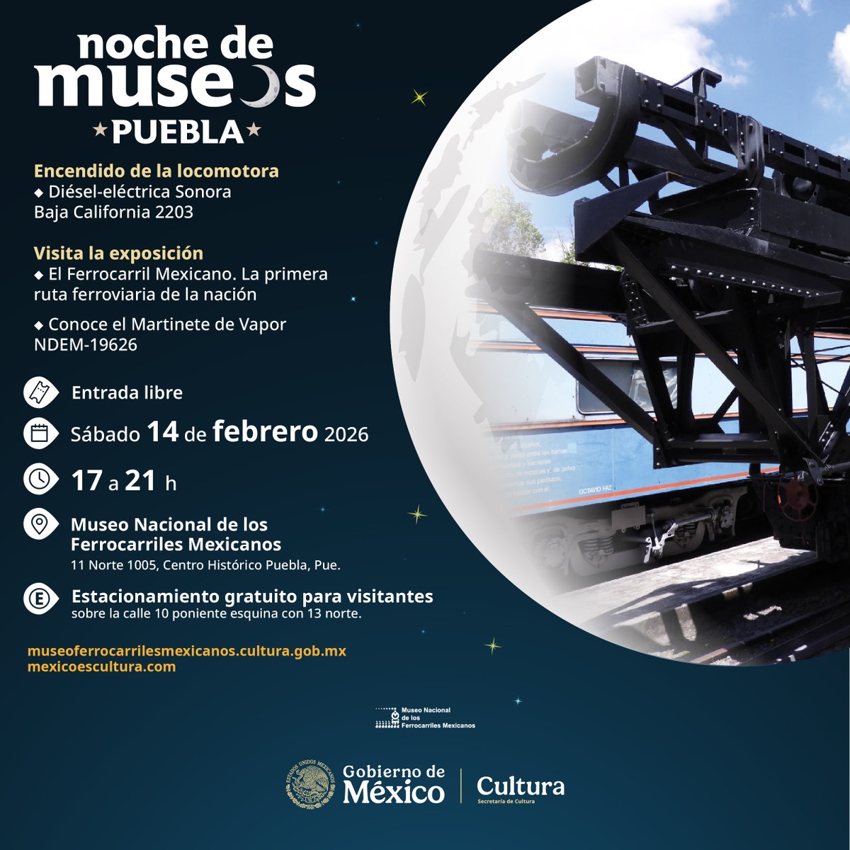 Museo Nacional de los Ferrocarriles Mexicanos tweet media