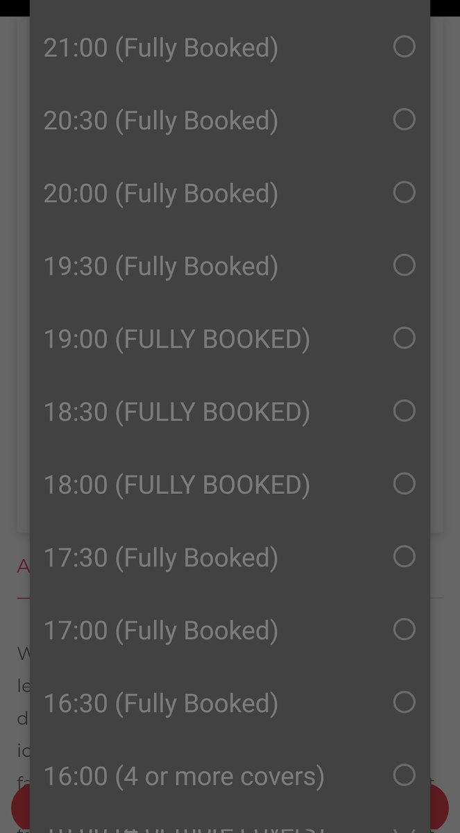 POV: trying to make a booking for this Saturday