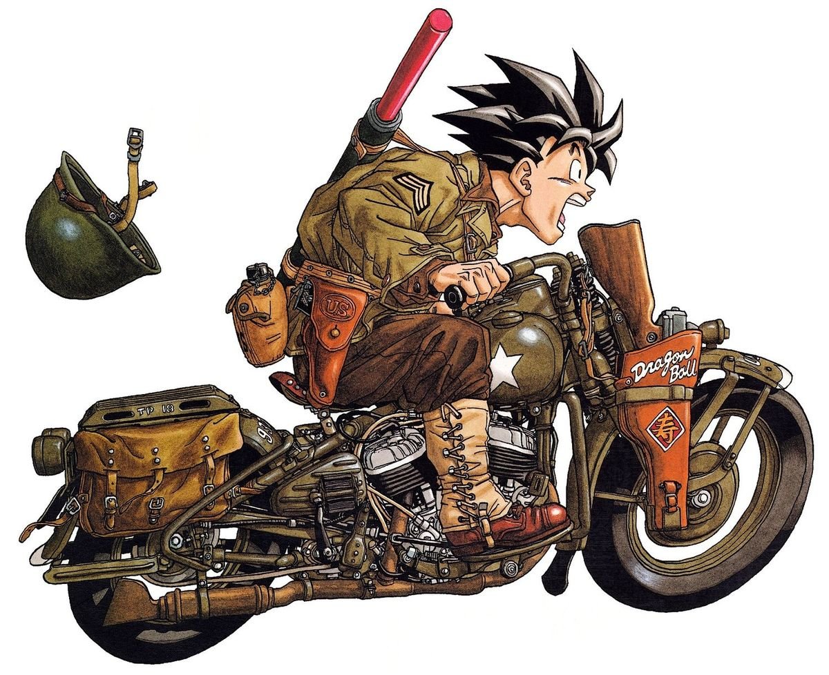 Akira Toriyama’s artwork (1993).