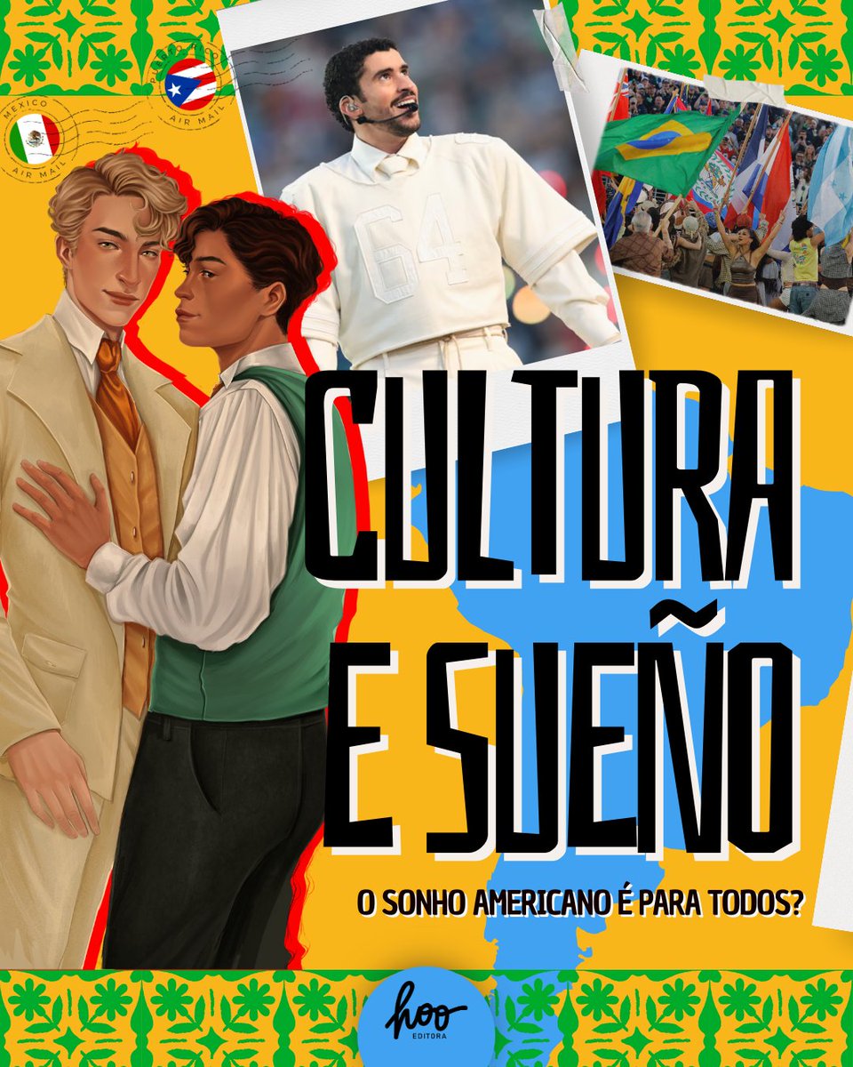 🏈 O show do Bad Bunny no Super Bowl e toda a sua crítica sobre identidade e pertencimento da comunidade latina no tecido social americano, me fez lembrar do meu próximo lançamento, "O Segredo de Gatsby".

Vem comigo saber mais 👇