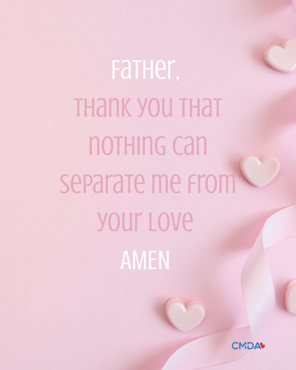 If you or someone you know needs prayer, email us at prayer@cmdacanada.org