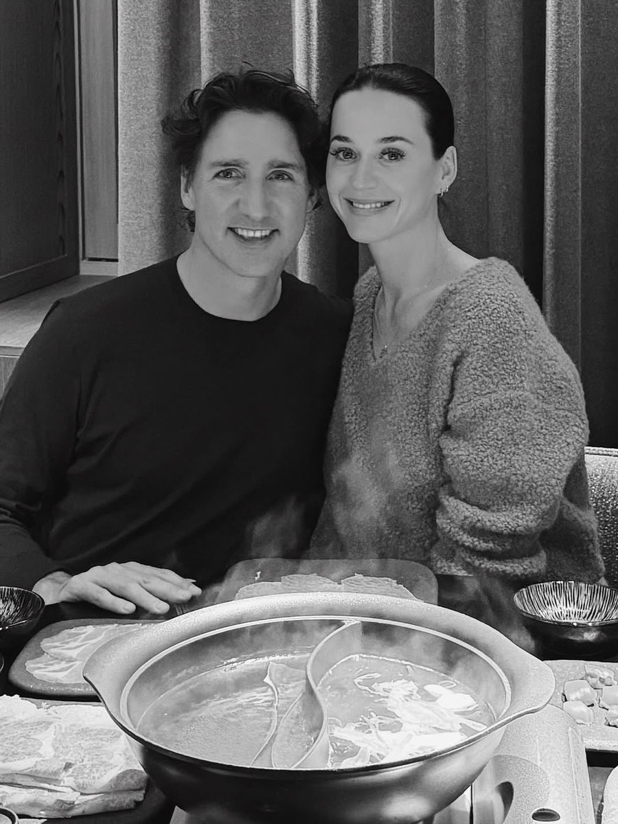 KatyActivity's tweet image. Katy Perry shares new photos with her beau Justin Trudeau.