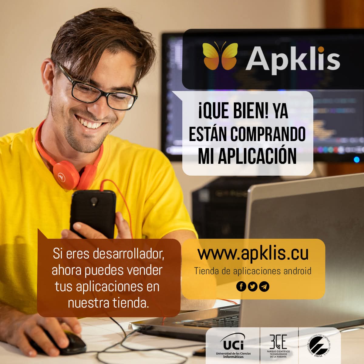 Recuerda que la Tienda de Aplicaciones Android sigue dando acceso a aplicaciones muy importantes para los cubanos. Tales como:
#Transfermóvil
#Enzona
#Viajando