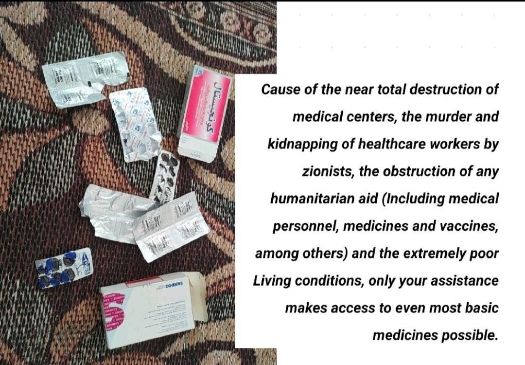 MakeItAsOne's tweet photo. and the savagery of #zionism that expels them and imposes violent barriers even to #accessing the MOST BASIC things: #Food, #Water, #hygiene supplies and #Medicines. https://t.co/uSYPE8ASOF