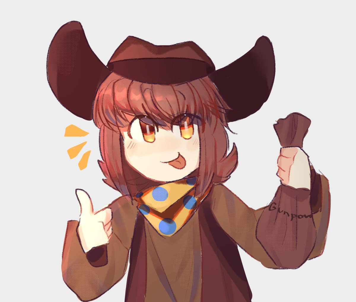 teen cowpoke #UndertaleYellow