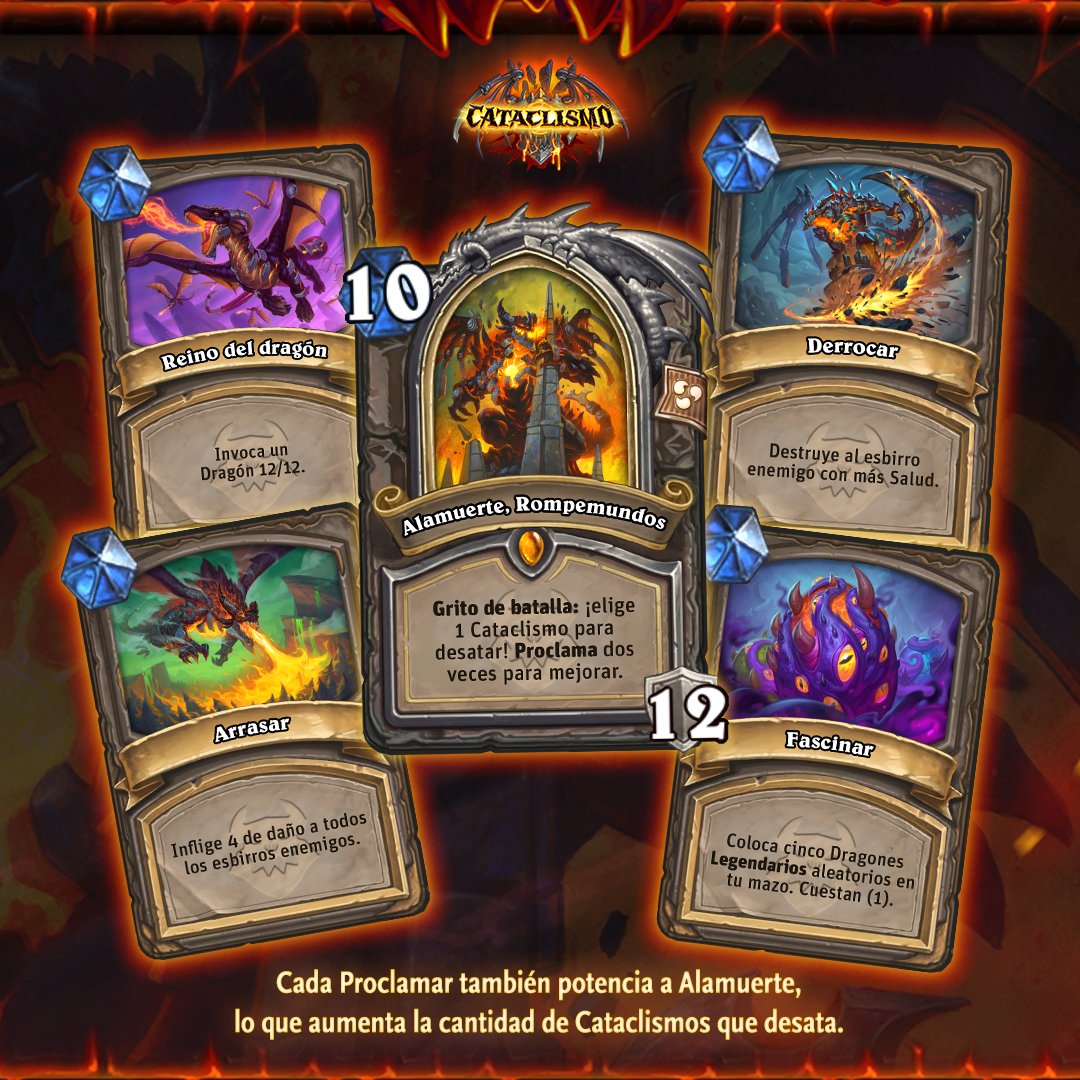 Hearthstone LATAM tweet media