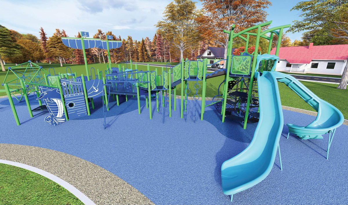 NorCalRec's tweet image. Future project spotlight: Tiburon Peninsula Club 🌟
A new playground designed for ages 5–12 is coming soon to Tiburon, CA! Climbing, sliding, and adventure ahead. Stay tuned!💚💙
#NorCalRec #PlaygroundDesign #FutureProject