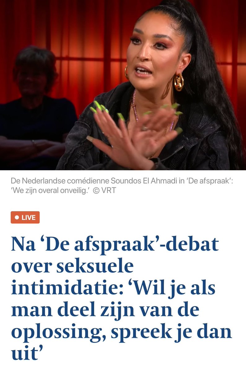 Okay, ik ga mij uitspreken, 

hier komt het:

Het belangrijkste probleem voor onze veiligheid en onze beschaving zijn links-liberale vrouwen die stemmen voor groenlinkse partijen die de grenzen open zetten voor verwilderde mannen uit patriarchale vrouwonvriendelijke culturen.