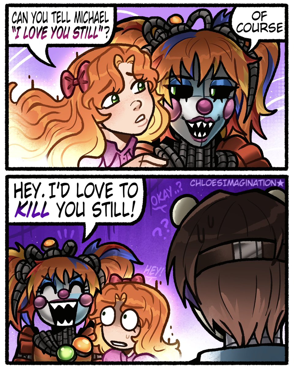 How Elizabeth and Scrapbaby’s dynamic works in FNAF,,