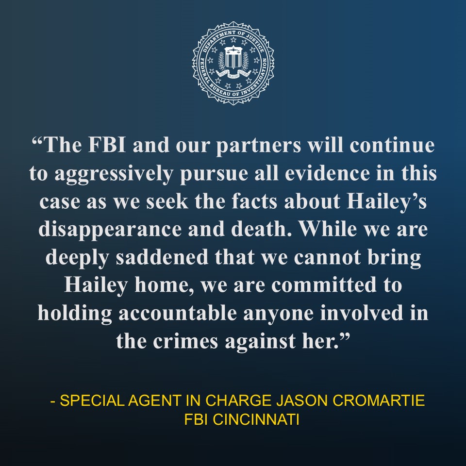Tyler Thomas, of Columbus, has been arrested by the #FBI in connection with Hailey Buzbee's death and now faces federal exploitation charges. Thomas allegedly traveled to Indiana last month to pick up the victim and return to Ohio with the intent to engage in illegal sexual