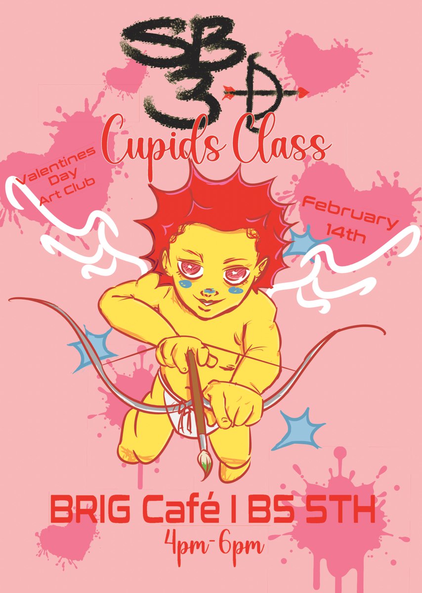 sb3shin's tweet photo. Running an art club dis Valentine’s Day in the city of love (Birmingham) 
As the master of 3rd spaces you are all invited https://t.co/8adqBRuV83