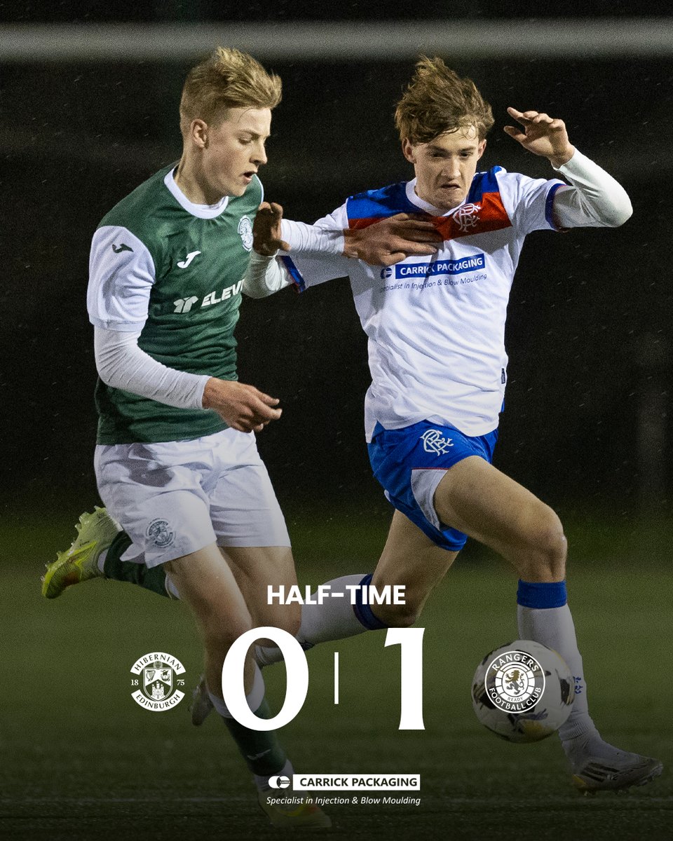 Half-Time | Hibernian 0-1 Rangers

A resilient first half display from the ten-man Gers who lead at the interval after Oliver Hynd got the faintest of touches on Alexander Smith’s free-kick delivery.