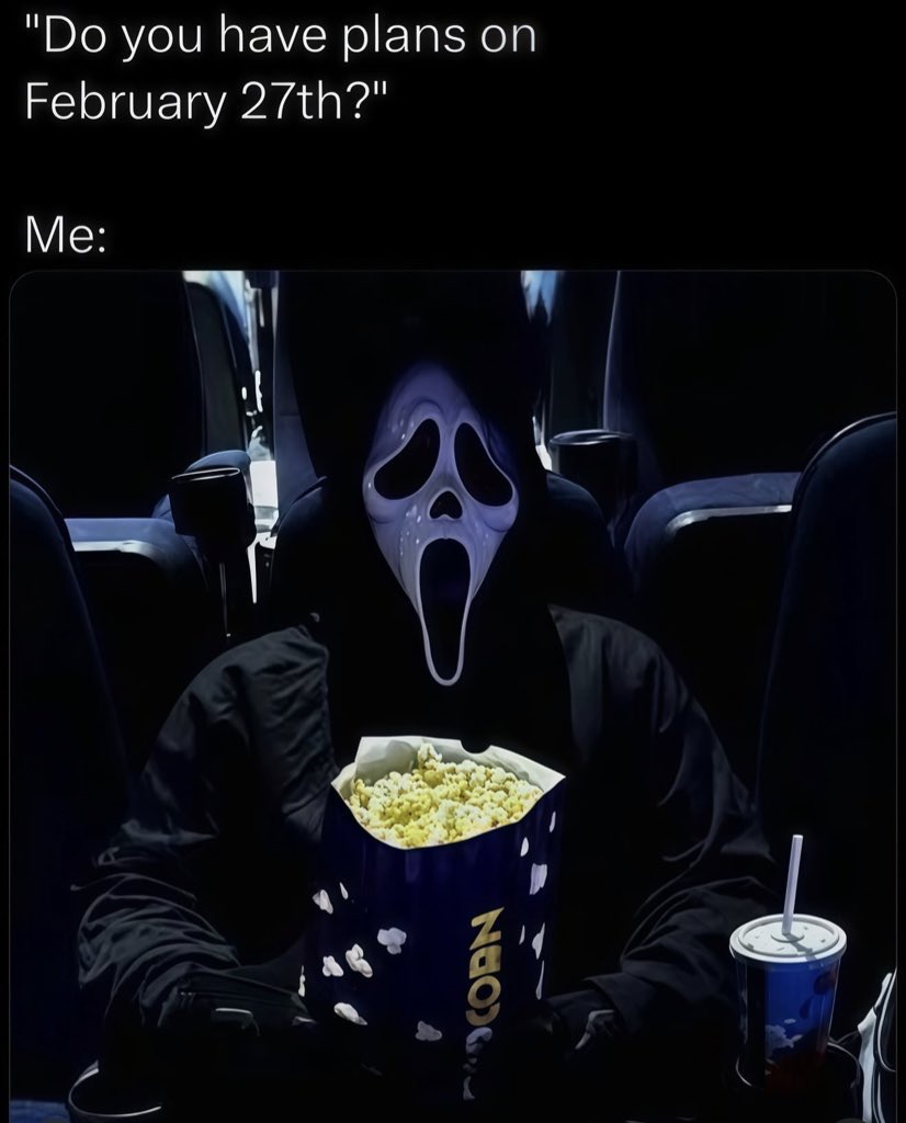 Yes I do 🔪 #Scream7