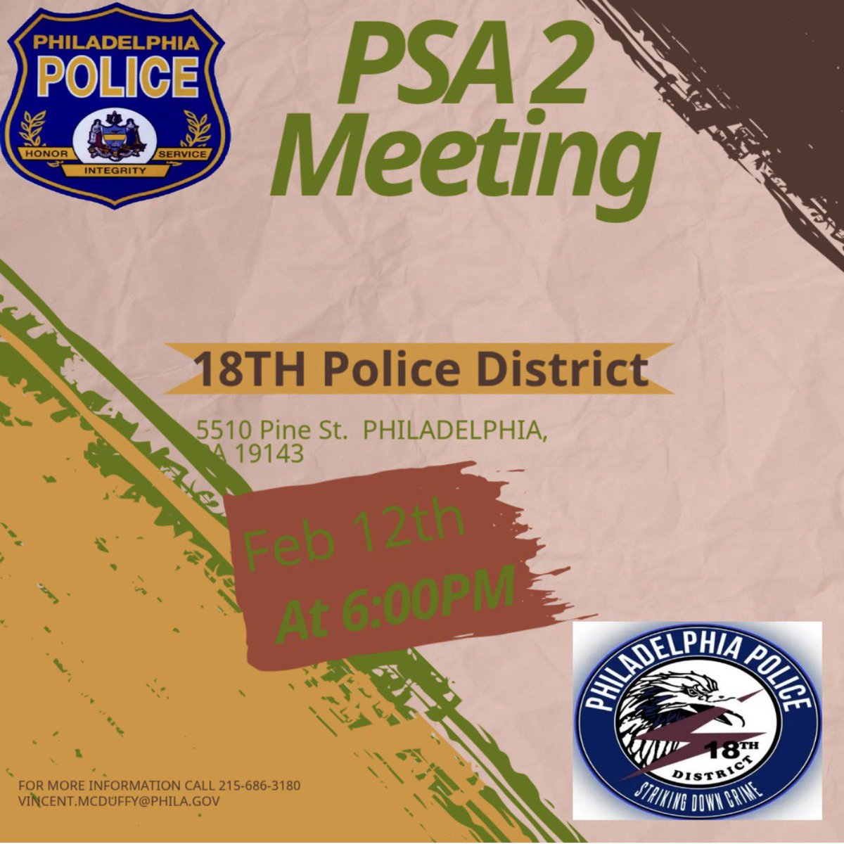 PPD 18th District tweet media