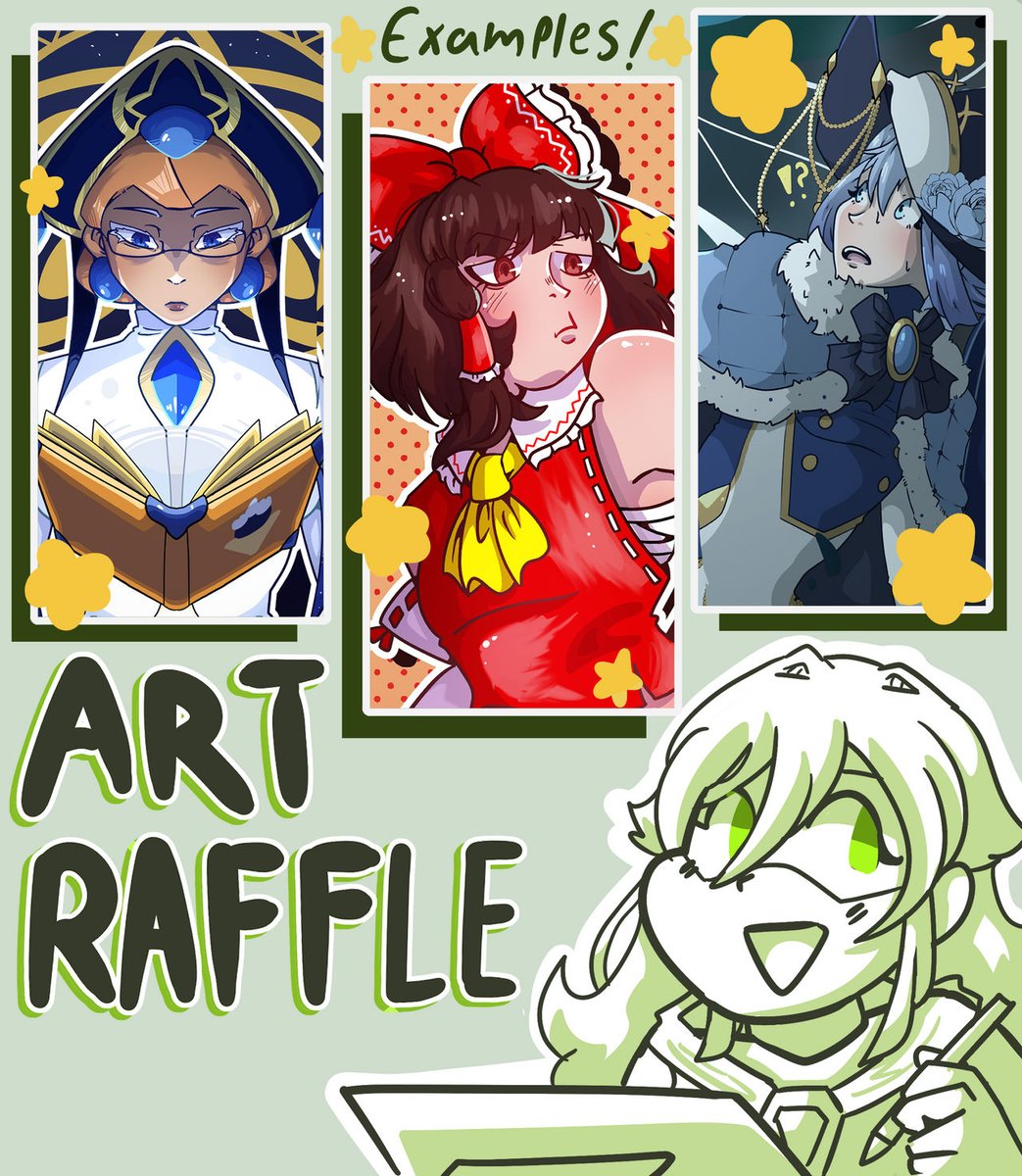 ElioVermillion's tweet photo. 🌟ART RAFFLE🌟
Doing this giveaway so I can expand my portfolio and gain a bit of follows in the process.

How to enter: 
✅Follow✅
✅Repost✅
✅Drop your oc✅

Raffle ends 15/02!

There's gonna be TWO winners! Good luck everyone!

#artraffle #artgiveaway #Vtuber #freeart https://t.co/hKk6o0WvyV