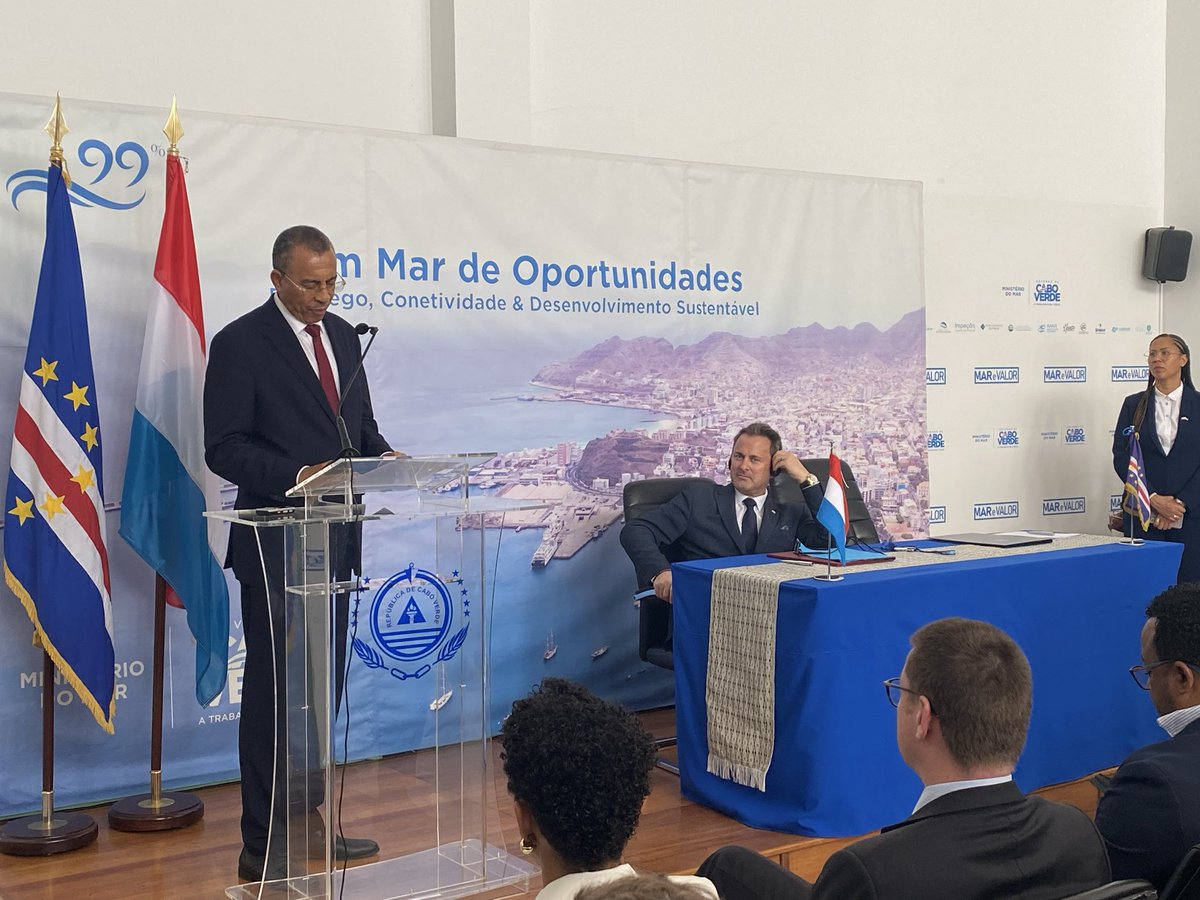 Luxembourg in Cabo Verde tweet media