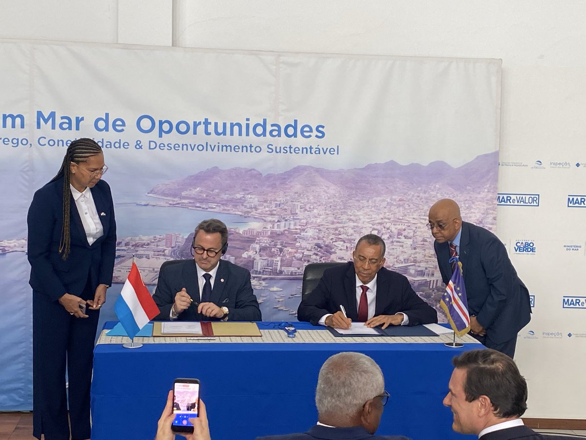 Luxembourg in Cabo Verde tweet media