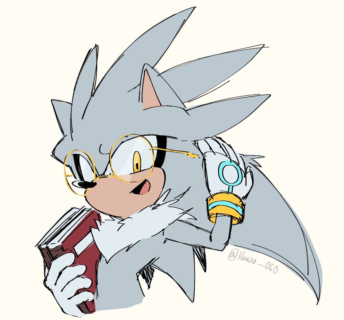 Silly #SilverTheHedgehog