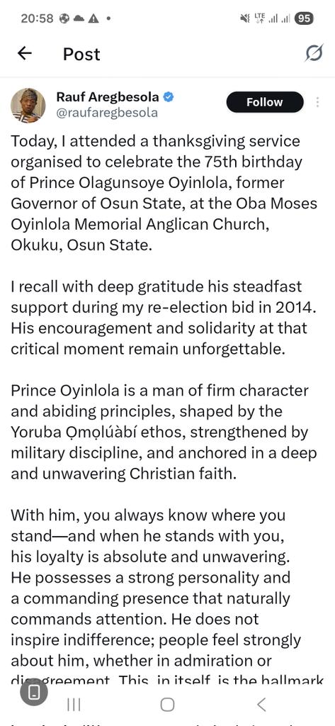 Hypocritical statement of ungrateful personality. Same man that he crucified, called unprintable names and all thief is now revered in his thought. 

What a talk without borders. Same man tagged as non achiever in governance with low performance is now a reference of self esteem.