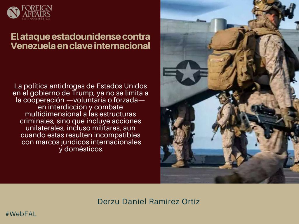 ForeignAffairsL's tweet photo. #LEE "El ataque estadounidense contra Venezuela en clave internacional" de Derzu Daniel Ramírez Ortiz (@DerzuDaniel) en #WebFAL https://t.co/q2kbfw9N7c https://t.co/k2Kw2wIHvL