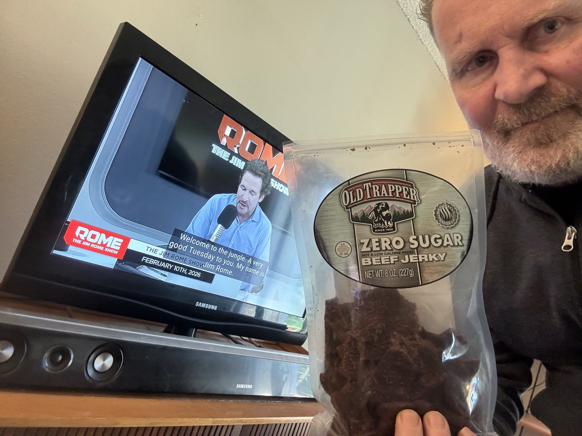 trob_actor's tweet photo. Every segment is the “beef jerky segment” if you try hard enough!
WAR @OldTrapper
#jimromeonx #FreeWells
@Producer_Tom https://t.co/AYzcR759IG