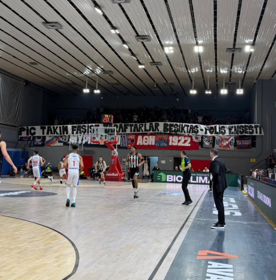 Don't you have any observers who can see this disgusting banner?
If a similar banner had been displayed in Turkey, what kind of punishment would you have imposed? 

<a href="/EuroCup/">BKT EuroCup</a>