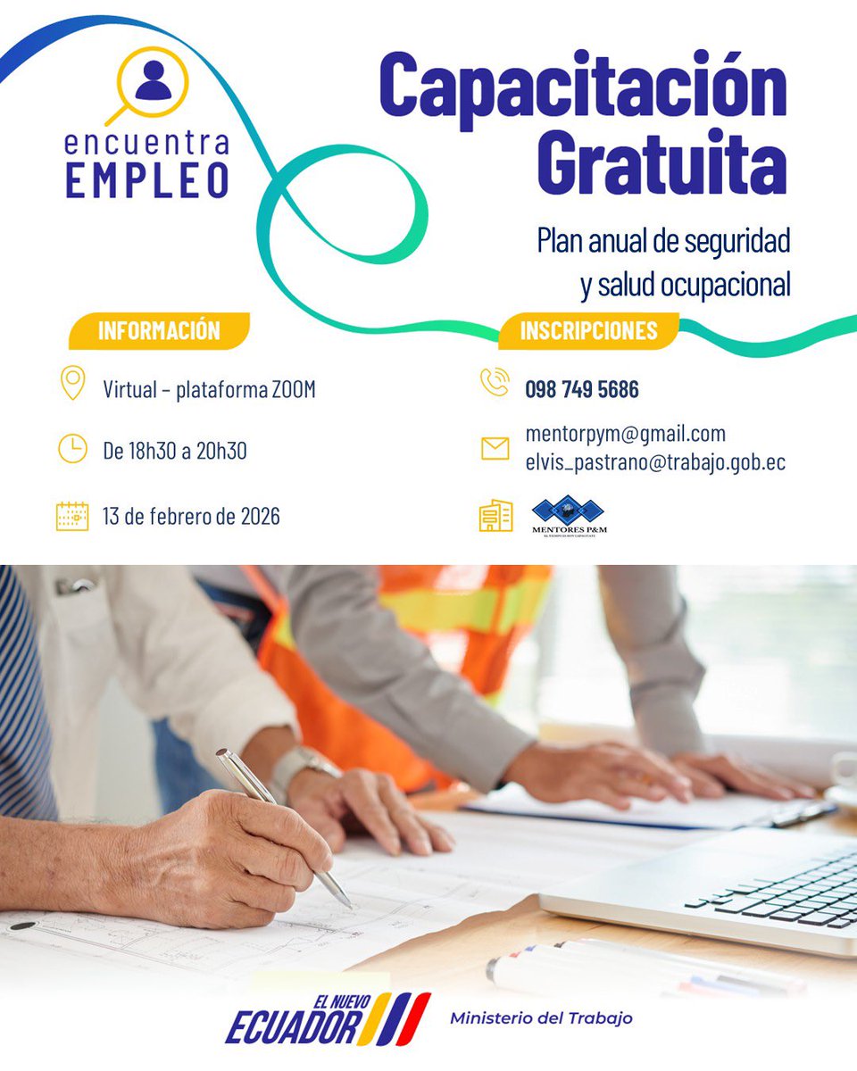 Plan anual de seguridad y salud ocupacional. 
la seguridad no se improvisa, se planifica con un plan anual de seguridad y salud ocupacional proteges a tu equipo, reduces riesgos y fortaleces tu empresa.
Un entorno seguro es un equipo mas comprometido.
#PlanDeSeguridad #SSO