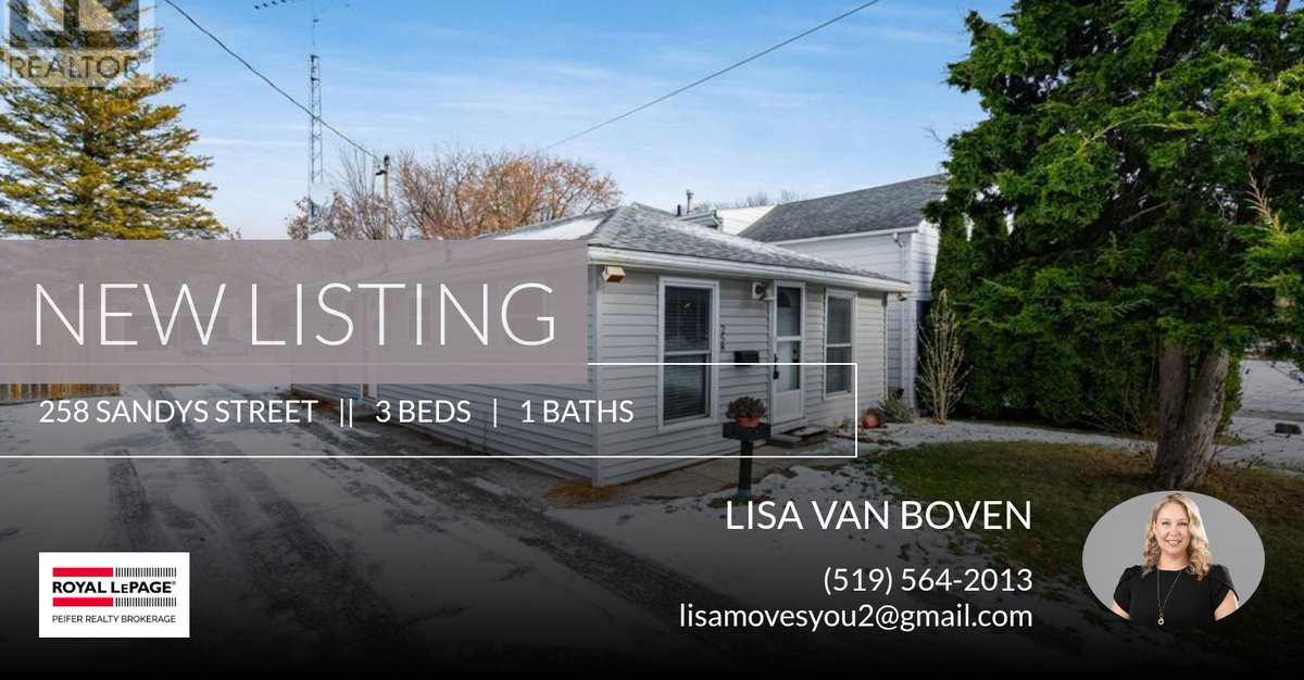 Lisa_moves_you's tweet photo. 📍 New Listing 📍 Take a look at this fantastic new property that just hit the market located at 258 Sandys Street in Chatham. Reach out here or at (519) 564-2013 for more information

Contact Lisa Van Boven for more information on... https://t.co/K3w51DJcvy https://t.co/iHTk9261LV