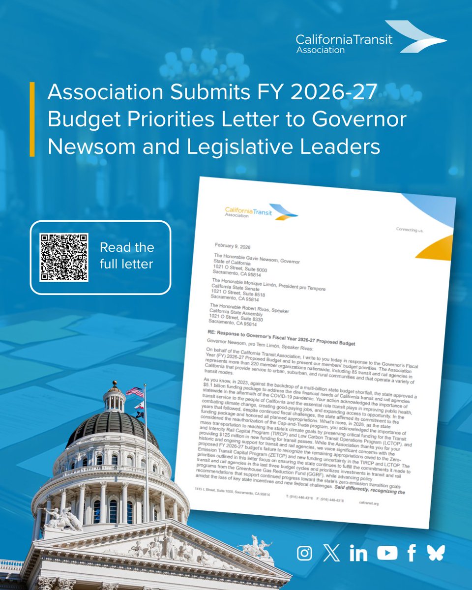 California Transit Association tweet media