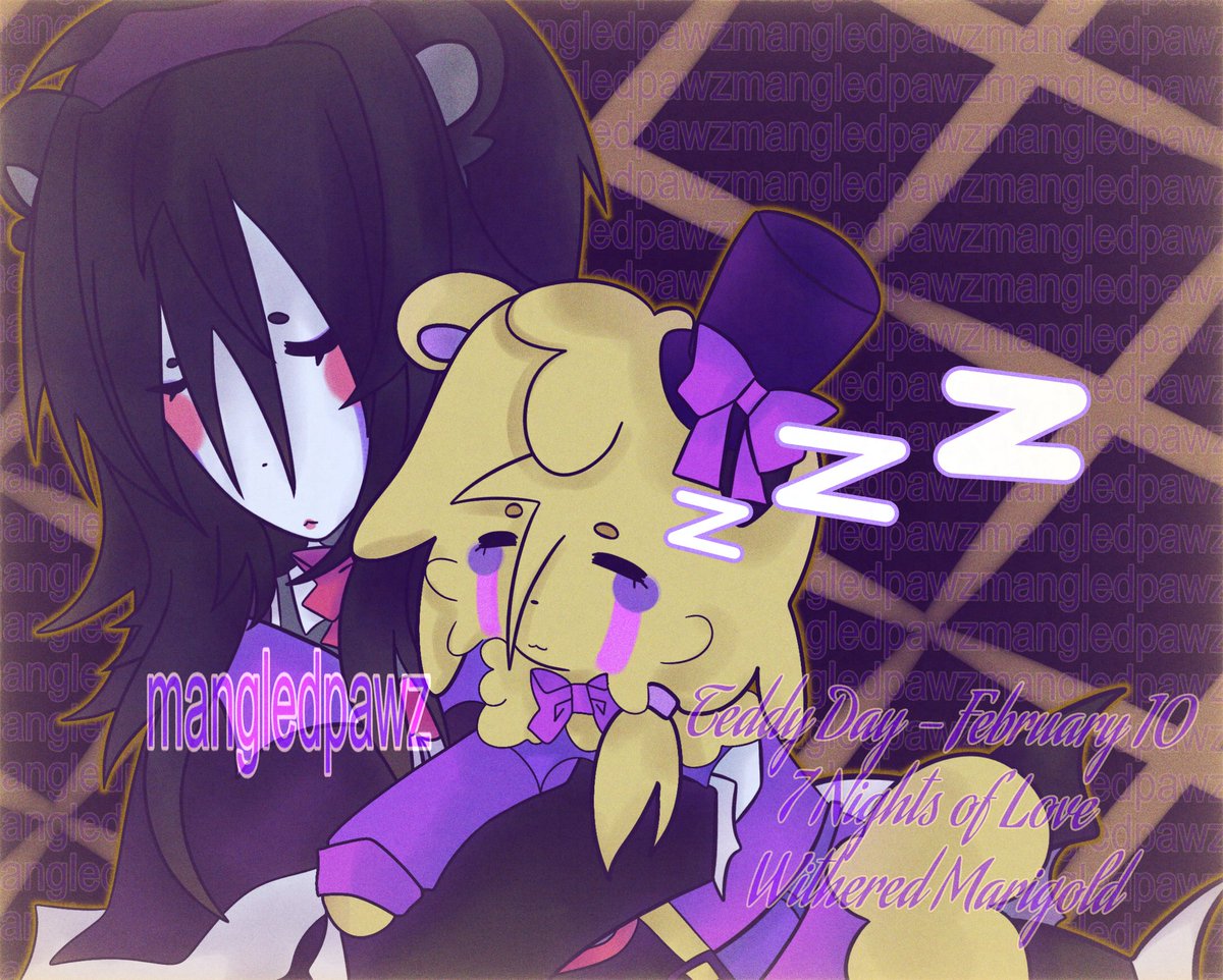 mangledpawz's tweet photo. TEDDY DAY || WITHERED MARIGOLD || #fyp #foryou #art #fnaf #mangledpawz https://t.co/SgBpqG7WHu