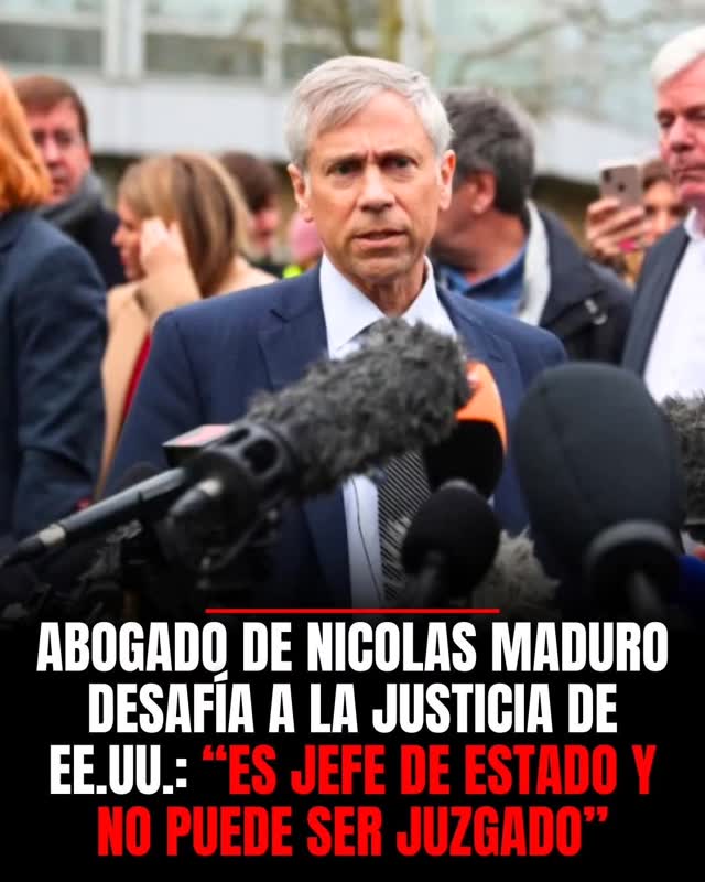 Comando_Activo1's tweet image. 🇺🇸🇻🇪‼️ | URGENTE: LA DEFENSA DE MADURO ACTIVA SU PRINCIPAL ESTRATEGIA LEGAL EN NUEVA YORK.

🚨 Durante la audiencia celebrada hoy en un tribunal federal de Nueva York, el abogado de Nicolás Maduro sostuvo que su cliente “es el jefe de un Estado soberano y goza de inmunidad”,…