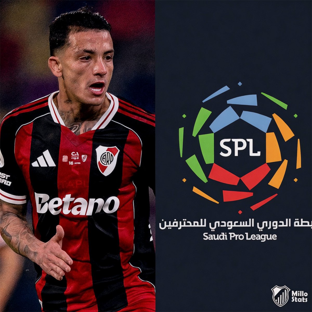 StatsMillo's tweet photo. ‼️🐔 KEVIN CASTAÑO RECIBIÓ UNA OFERTA DEL FUTBOL ÁRABE 🇸🇦

⏭️ La misma SERÍA por un monto CERCANO al que lo pagó River 💰

ℹ️ @RenzoMPantich l @InfoGallardista https://t.co/hIcXE3rqyH