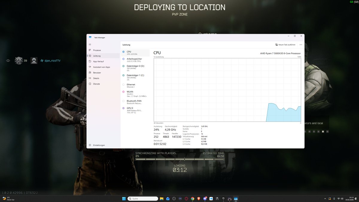 djan_rico's tweet photo. @tarkov the performance got worse for me. https://t.co/zqRjVXVZ8X