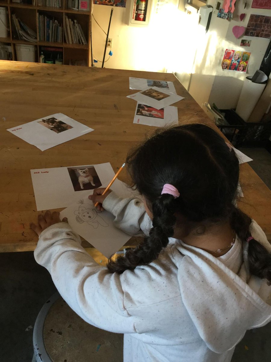 BGCofSCC's tweet photo. The kids at our Live Oak Clubhouse have been getting creative for a good cause 🎨🐾 They’ve been creating Awkward Pet Portraits to support our friends at the Santa Cruz County Animal Shelter and help adoptable pets get seen and supported.
Learn more: https://t.co/94Z6RCI5i9  🐶🐱 https://t.co/eDr1XVHzbu
