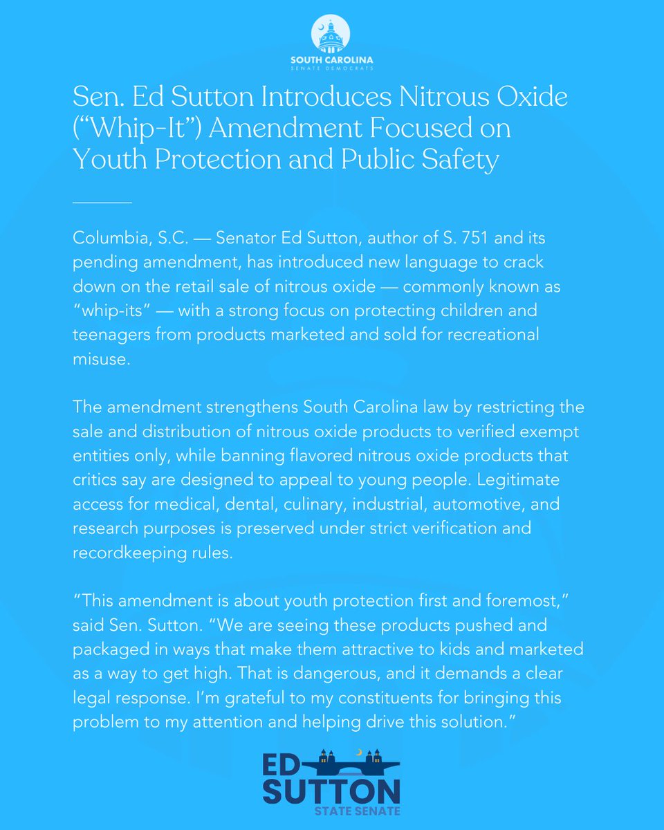 South Carolina Senate Democrats tweet media