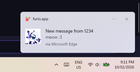 Furio_Official's tweet photo. Real time push notifications are now deployed! One of the most important parts of building a vibrant environment, that feels alive!

#furry #furio https://t.co/Xqp3wN3VRf