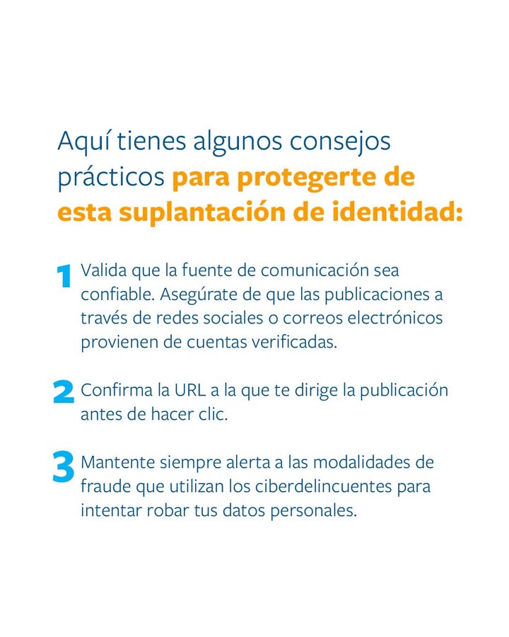 El brand abuse es una práctica fraudulenta que pone en riesgo a empresas y usuarios.

Las estafas también suelen verse bonitas, si te sorprendió demasiado… Sospecha.

#EnReservasSomosUno #CiberseguridadBR #FamiliaReservas #ProtegeTuInformacion