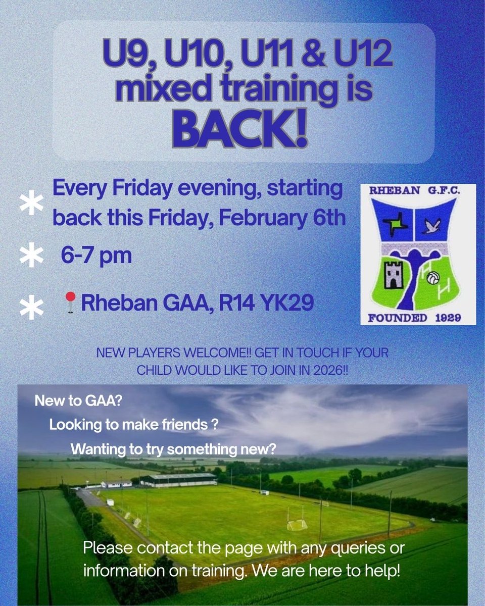 Rheban GAA & LGFA tweet media