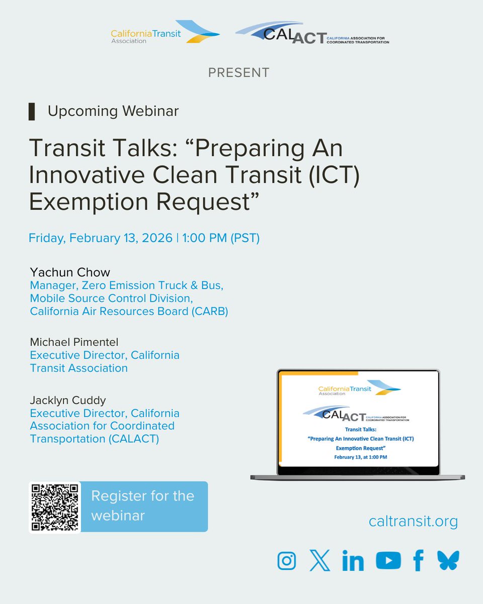 California Transit Association tweet media