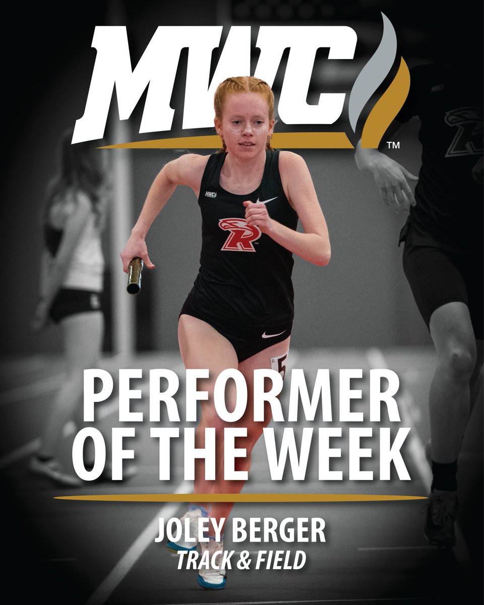 RiponRedHawks's tweet photo. After her program-record breaking 9:51.39 performance in the 3000m, Joley Berger is the MWC Performer of the Week! Congratulations Joley! https://t.co/uTgPBNpgIQ