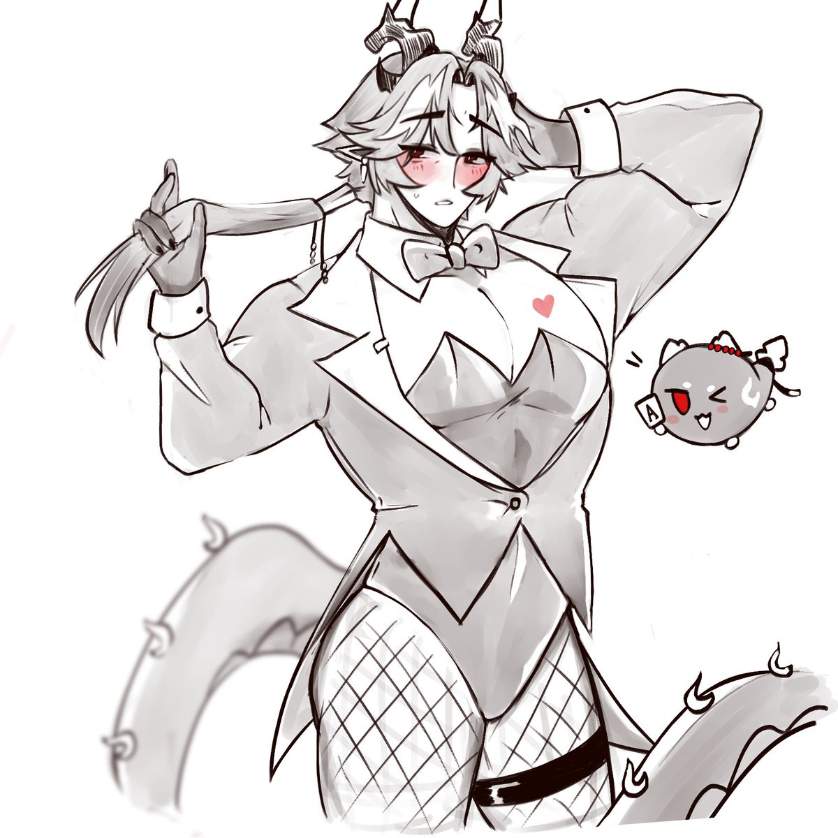 bunny chongyue doodle 🐰 
#重岳