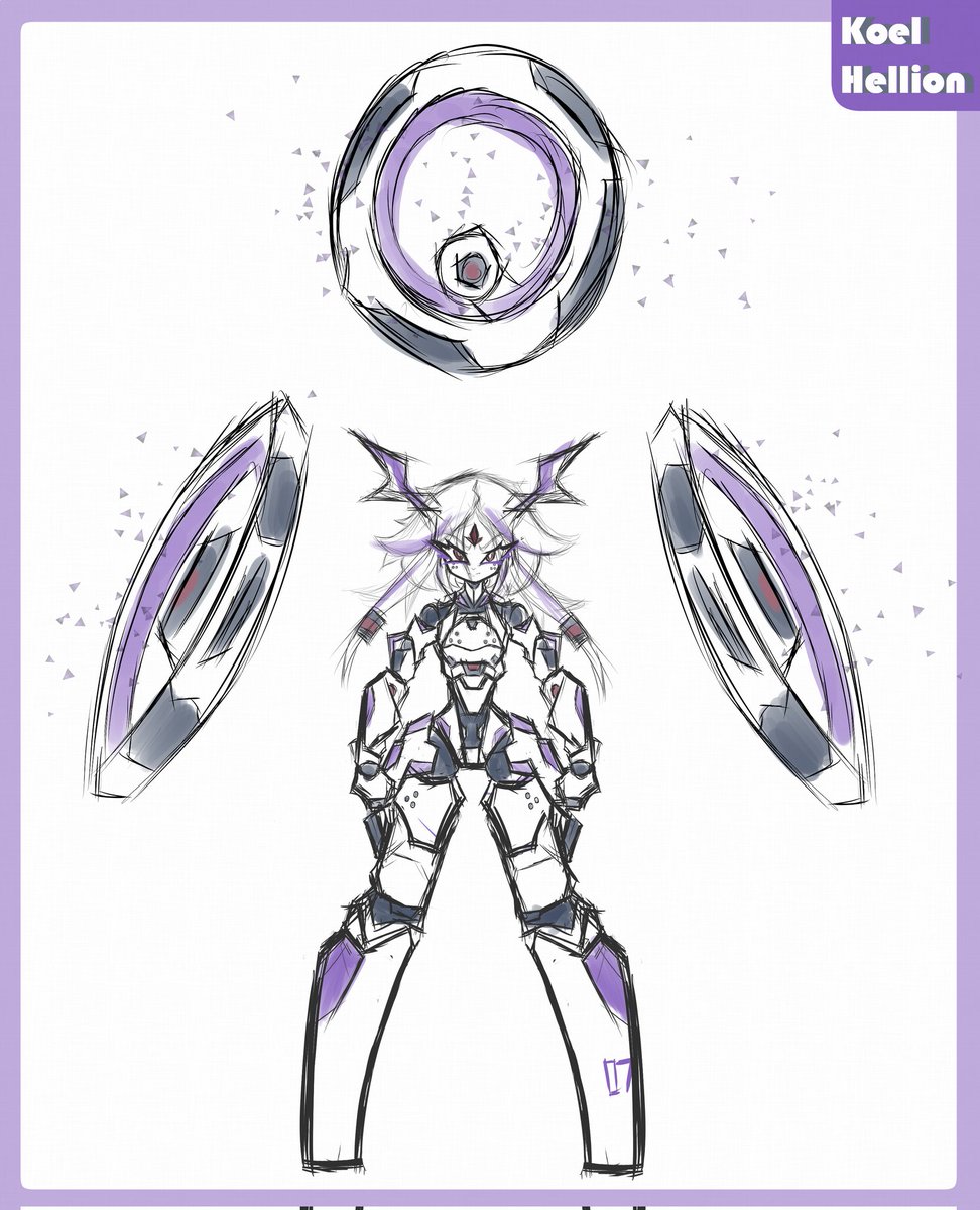 I love making robot gals
#oc #sketch #robotgirl