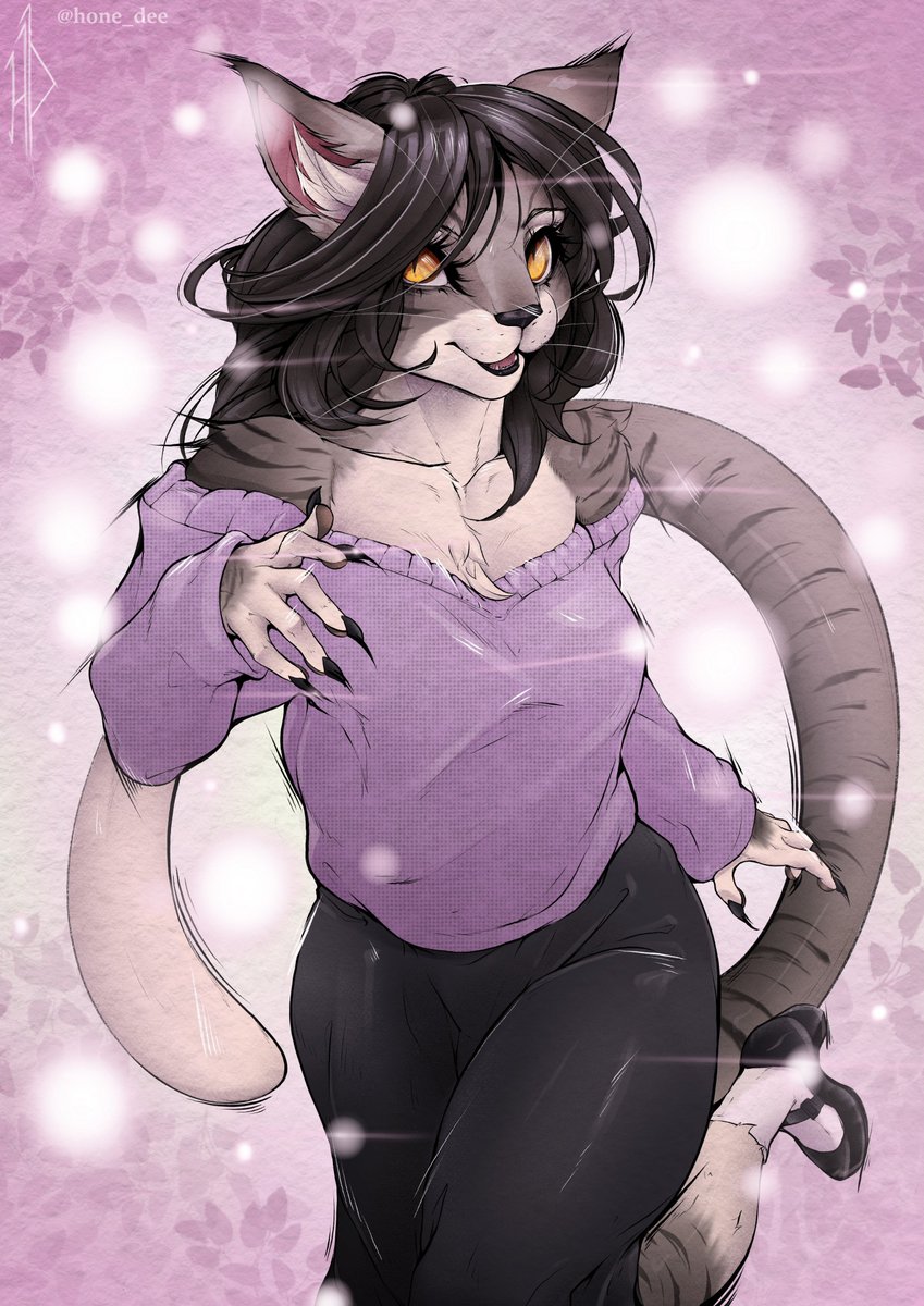 "Sorry for i'm late, luw"    
Art made for JuneTown 
Flat Colored       

[ #yiffart #NSFWart #furryart]