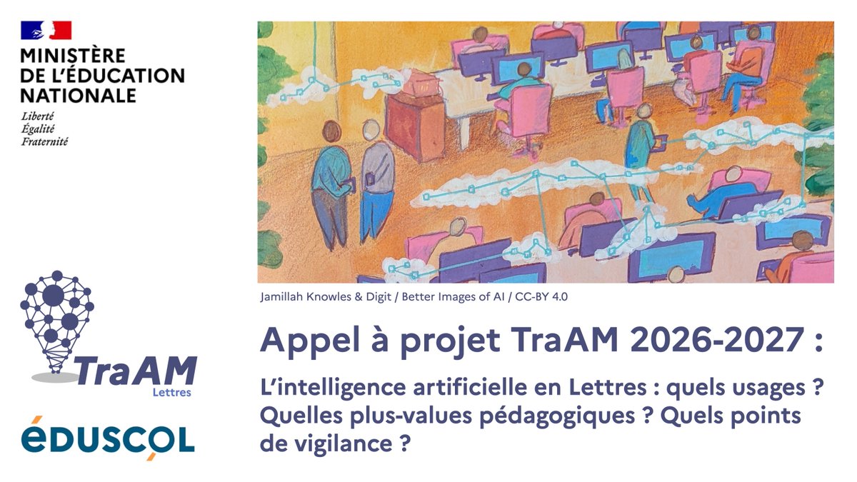 Enseigner les Lettres avec le numérique tweet media