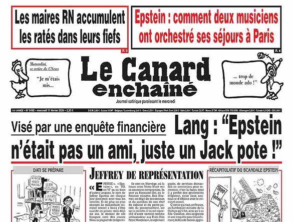 InfoVeryfiable's tweet photo. Visé par une enquête financière.
#Lang: "#Esptein n'était pas un ami, juste un #Jack pote !" https://t.co/lmAhE5MMMk