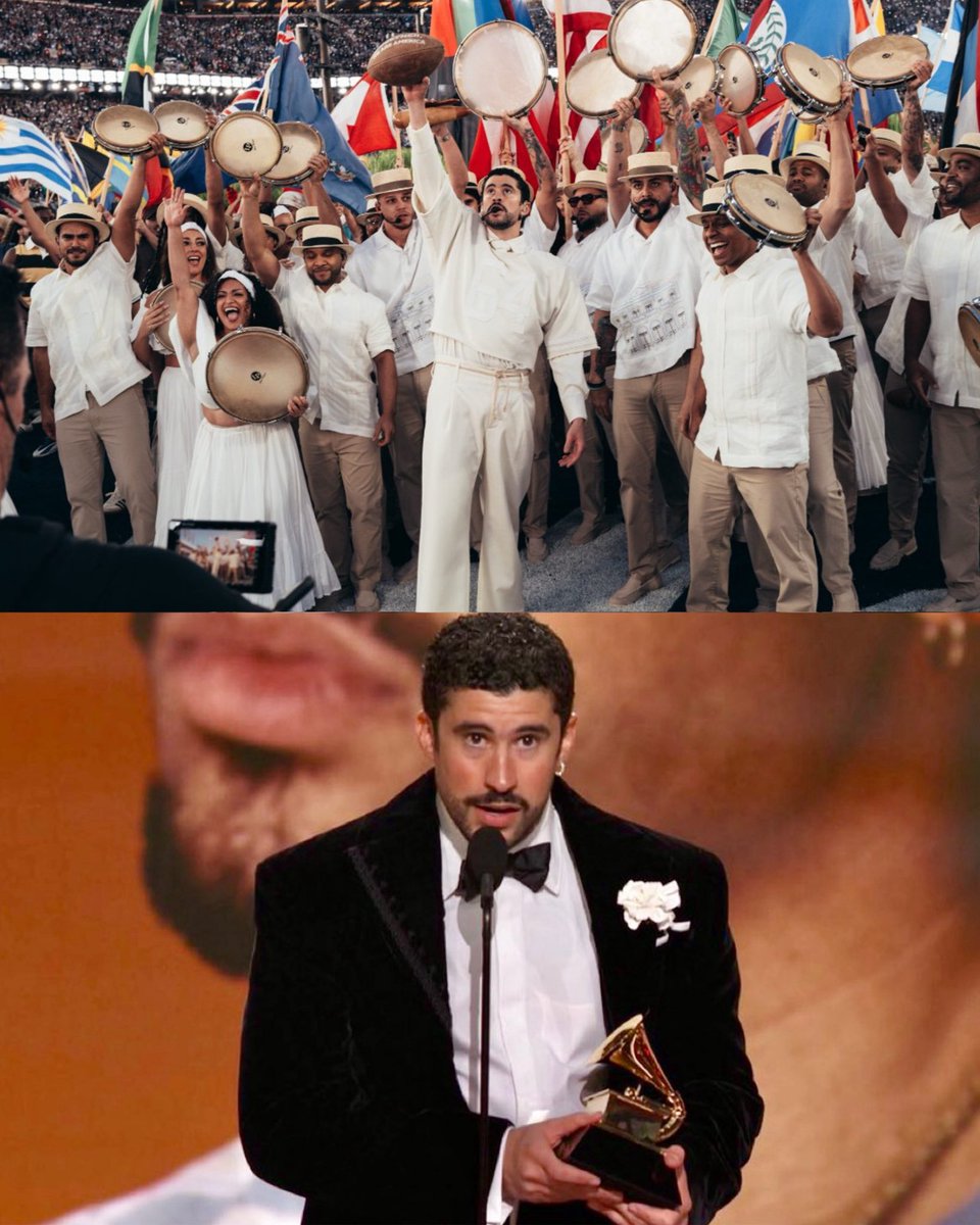 soyclubi's tweet image. Bad Bunny ha conseguido tener el halftime show más visto en la historia de un Super Bowl y ganar el Grammy a Álbum del Año, todo en menos de una semana.

El mejor de todos los tiempos 🐐