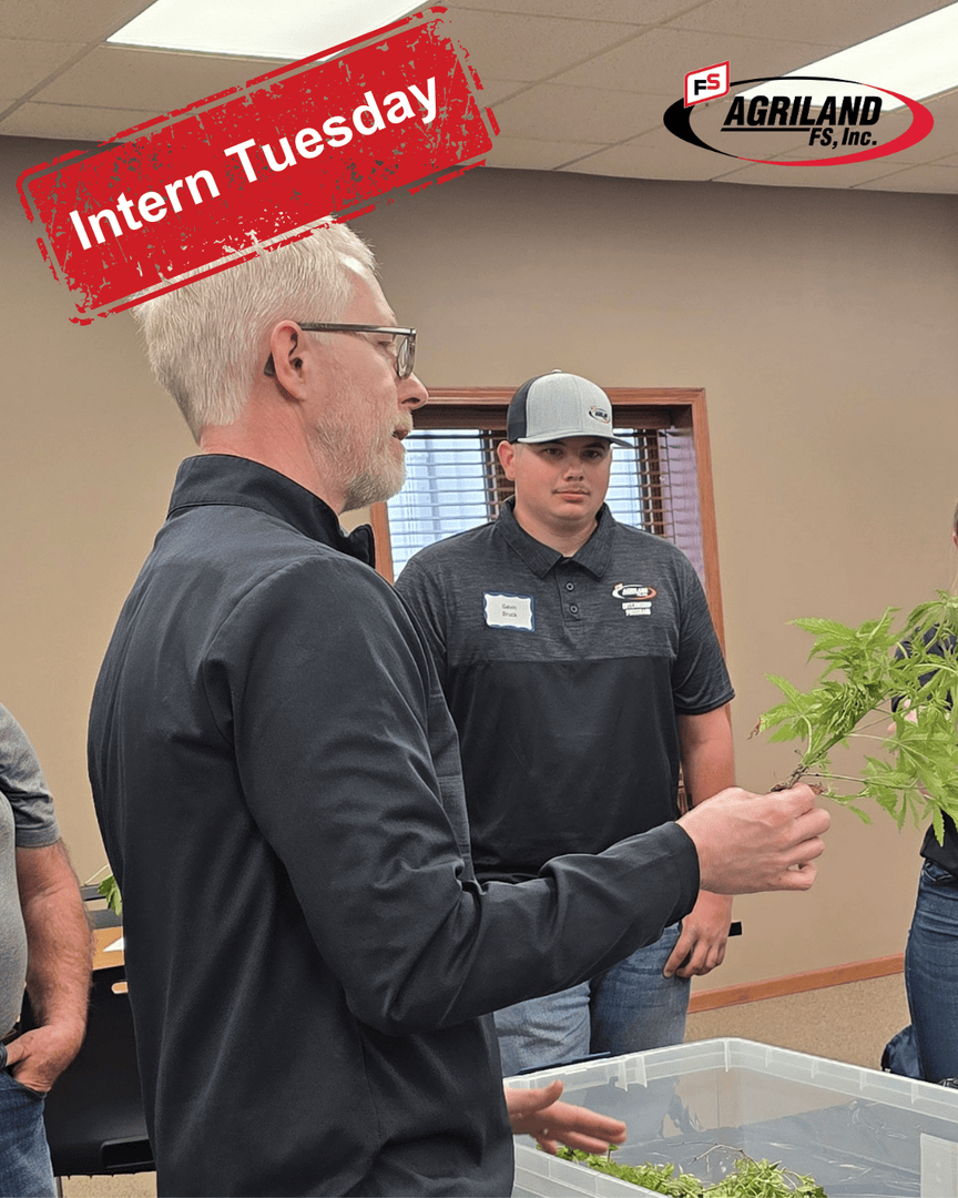 “This internship really opened my eyes to everything that goes on in agriculture. I never really walked through a field as much as I did this summer, and it has led me to want to learn more about agriculture.” -Crop Scout Intern, Gavin B. #InternTuesday