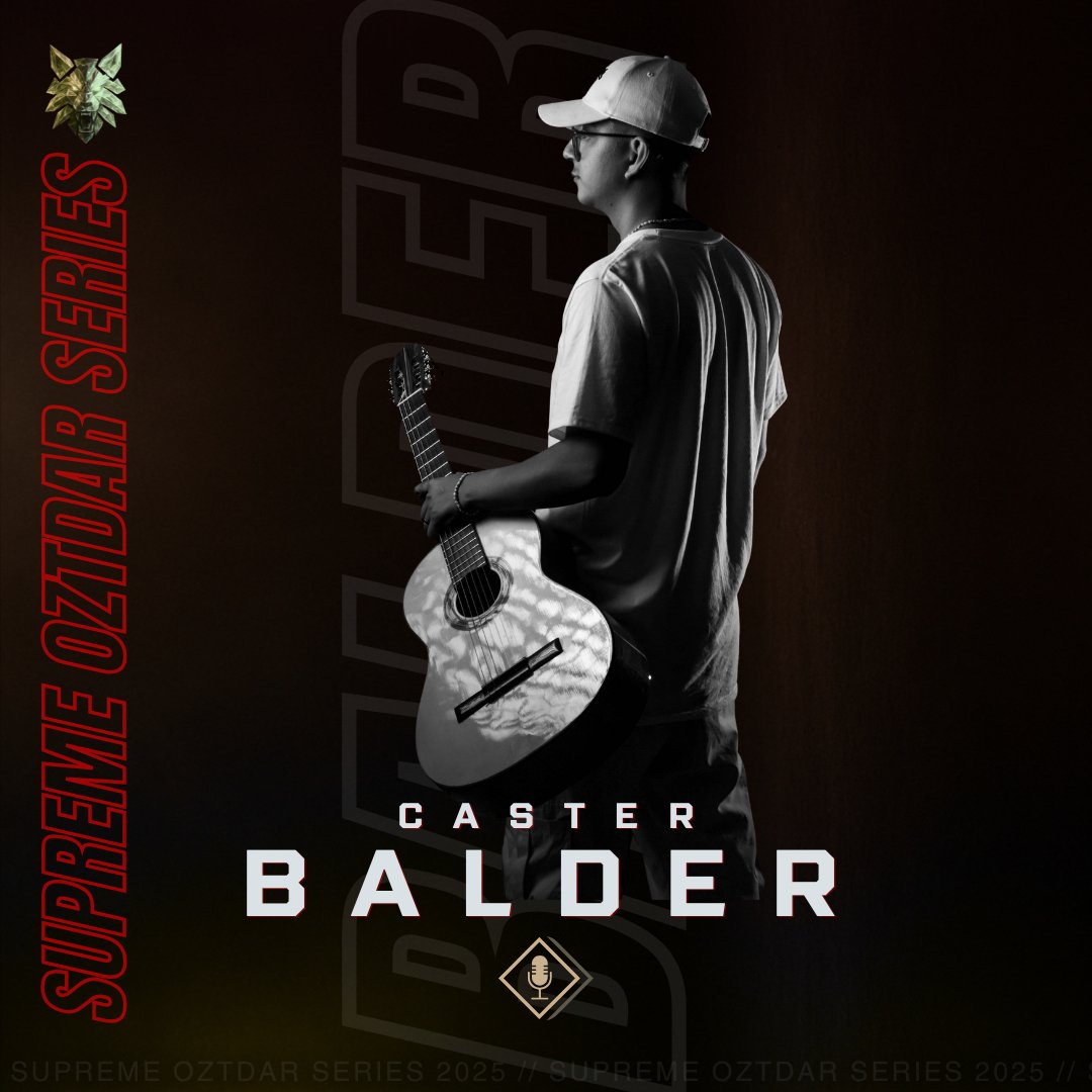 Se une a la cabina de la S.O.S #BALDER listo para narrar cada ronda.🎧
Nuevo caster que inicia su camino como talento.🎙️
#SupremeOztdarSeries #OZTDAREsports #LATAMNorte #casterlatam